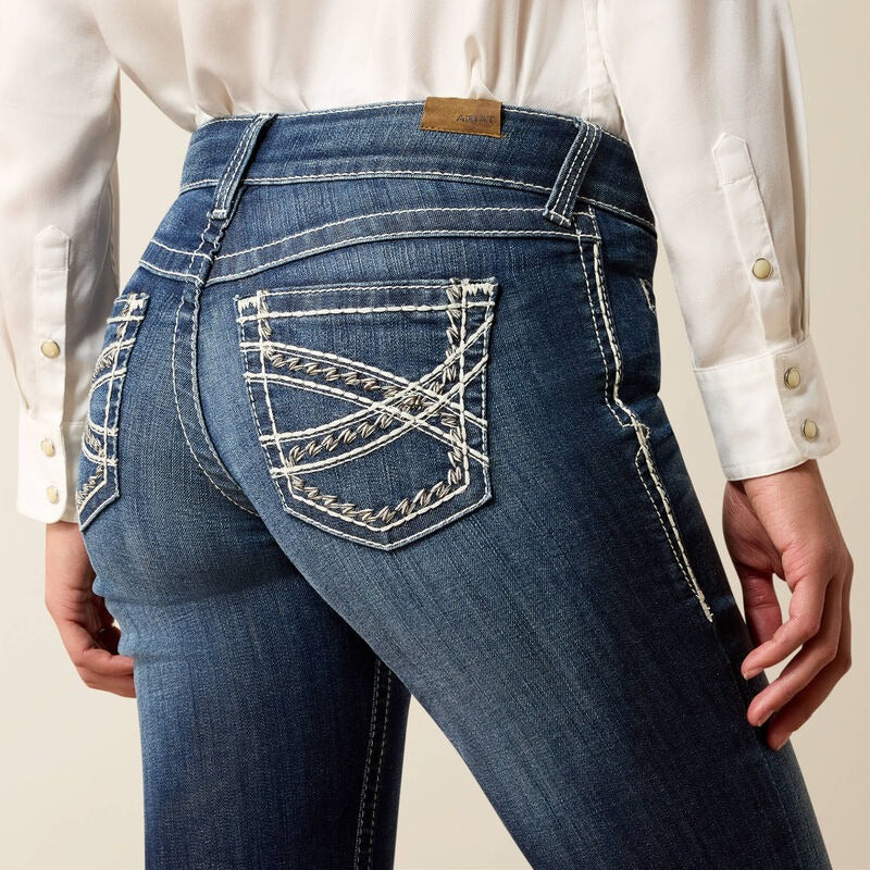 The Mid Rise Entwined Wide Leg Trouser by Ariat