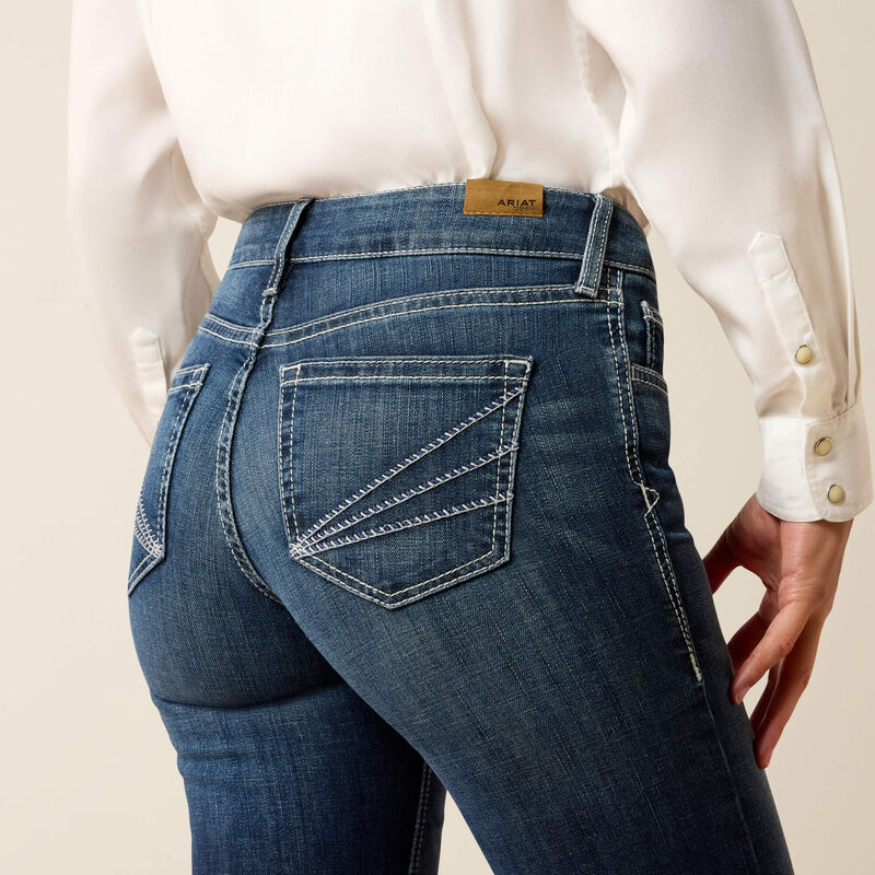 Aisha Wide Leg Perfect Rise Trouser Jeans by ARIAT
