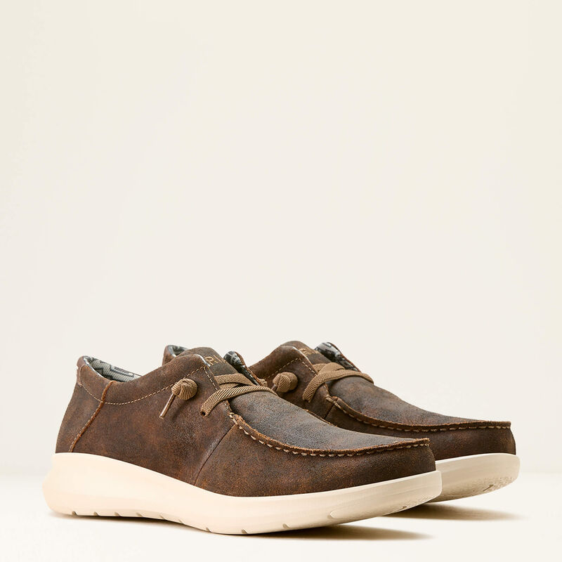 The Western Brown Hilo Men’s Shoes by Ariat