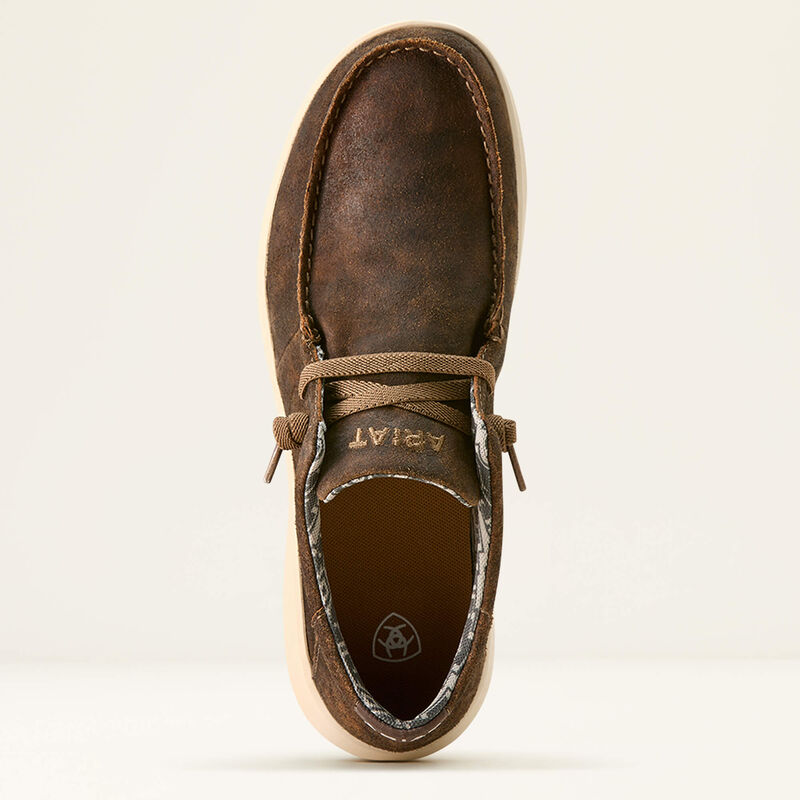 The Western Brown Hilo Men’s Shoes by Ariat