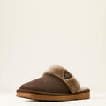 The Jackie Square Toe Slipper by Ariat in Chocolate
