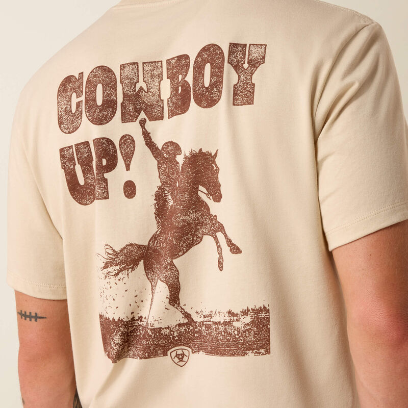 The Cowboy Up Men's T-Shirt by Ariat