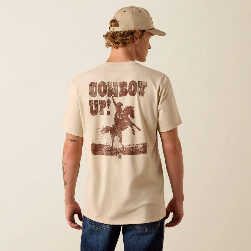The Cowboy Up Men's T-Shirt by Ariat