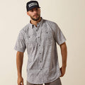 The Man of Steel Aztec Men's S/S Button Up Tek Shirt by Ariat