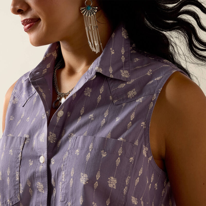 The Dutchie Blue Billie Women's Button Up Shirt by ARIAT