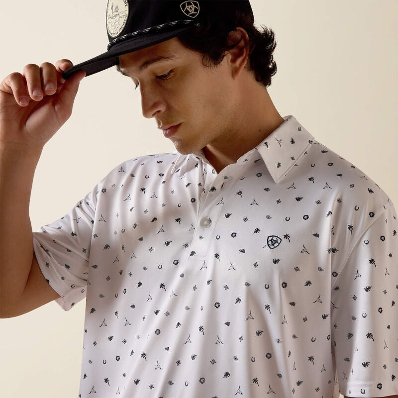 The Miami Vice Cowboy Polo Shirt by Ariat