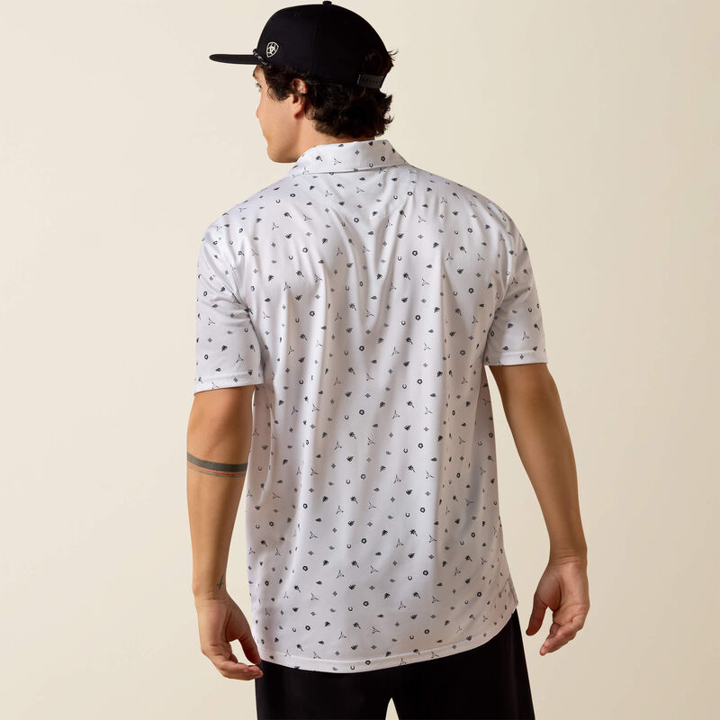 The Miami Vice Cowboy Polo Shirt by Ariat