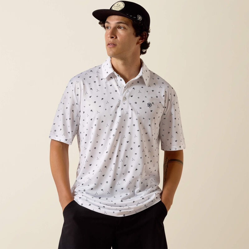 The Miami Vice Cowboy Polo Shirt by Ariat