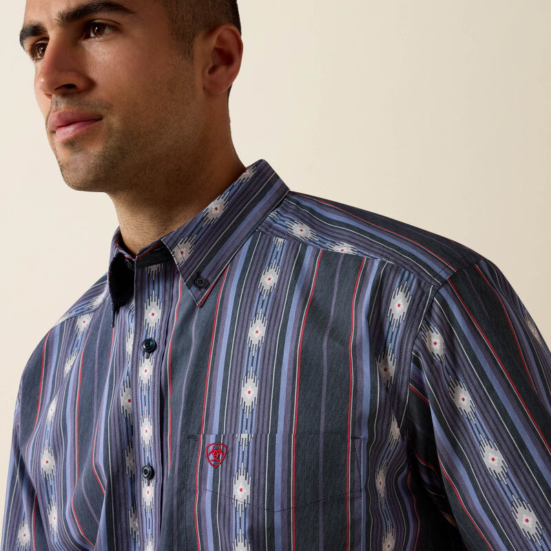 The Berke Classic Fit SS Button Up Shirt by Ariat