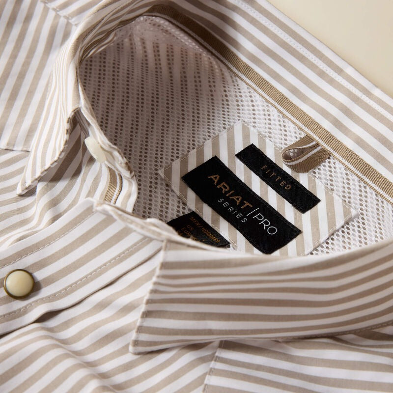 The Cowboss Men's L/S Pearl Snap Pro Series Shirt by Ariat