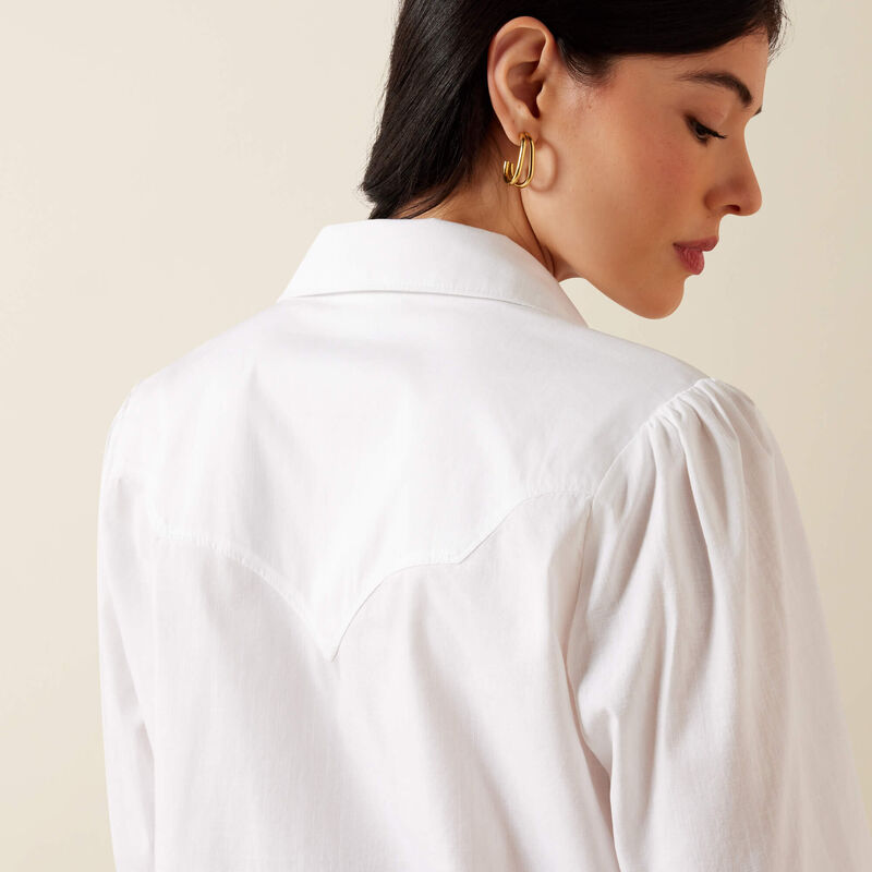 The Sweet Cream Lattice Women's Button Up Shirt by ARIAT