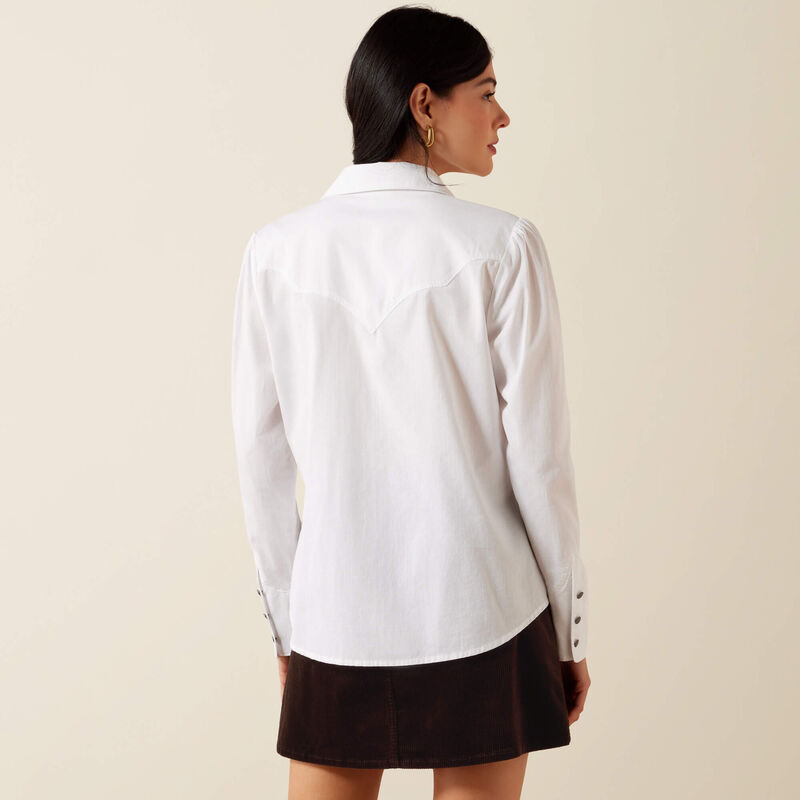 The Sweet Cream Lattice Women's Button Up Shirt by ARIAT