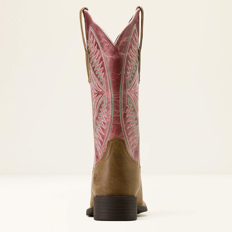 The Cherries Jubilee Round Up Ruidoso Square Toe Boot by Ariat