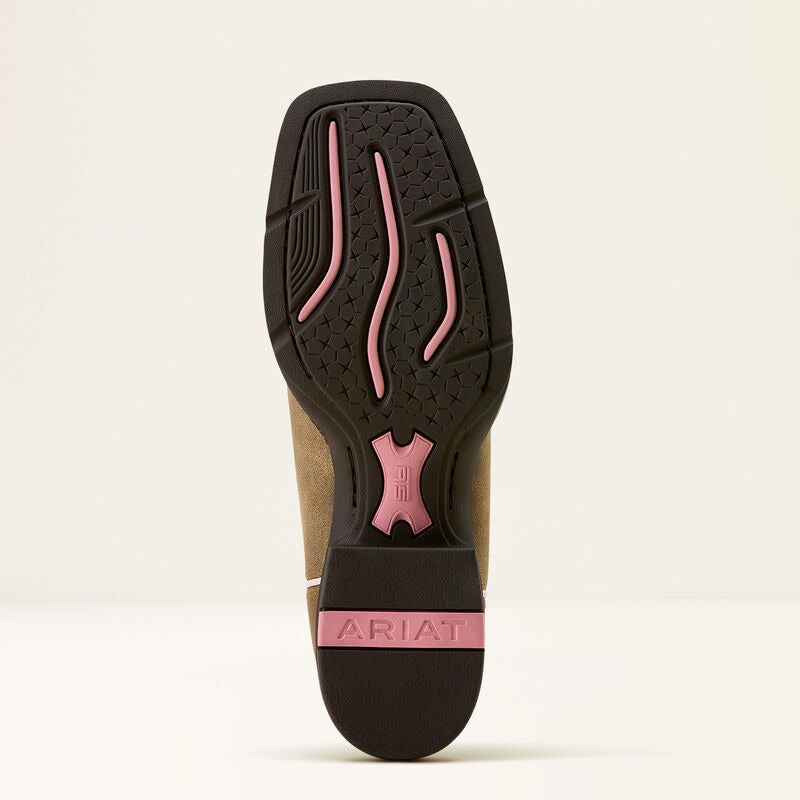 The Cherries Jubilee Round Up Ruidoso Square Toe Boot by Ariat