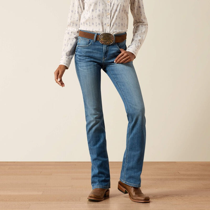 Lyra High Rise Boot Cut Jeans by Ariat