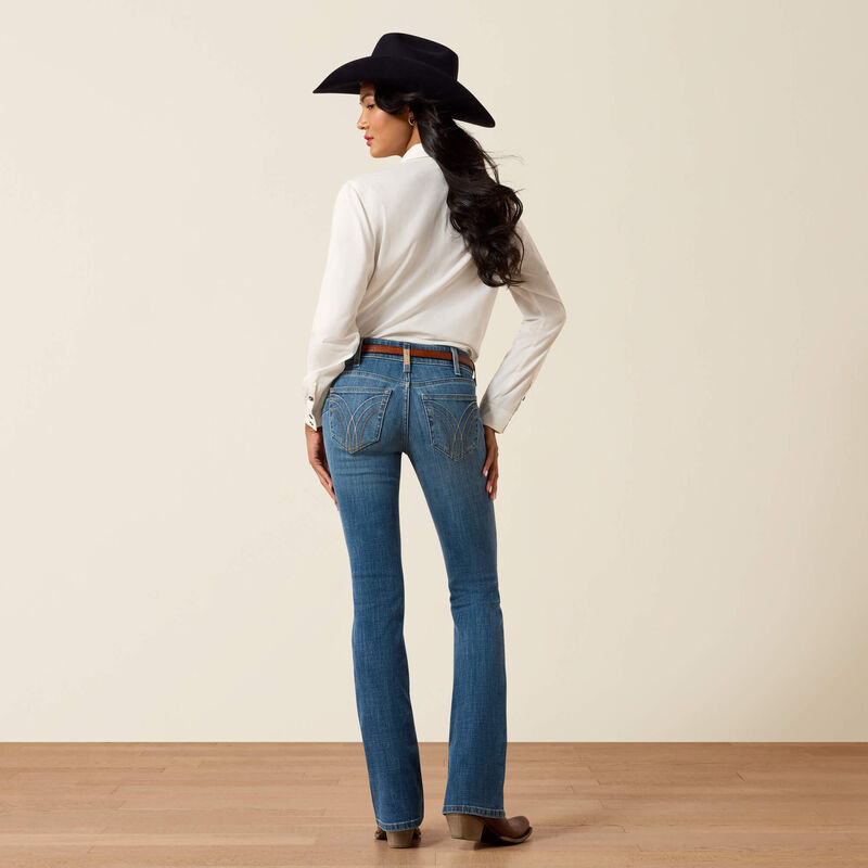 Esti Mid Rise Boot Cut Jeans by ARIAT