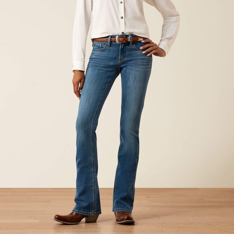 Esti Mid Rise Boot Cut Jeans by ARIAT