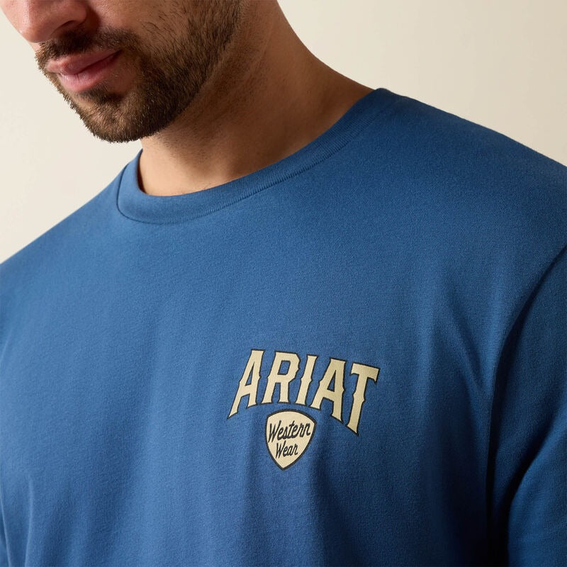 The Lone Longhorn Men's T-Shirt by Ariat