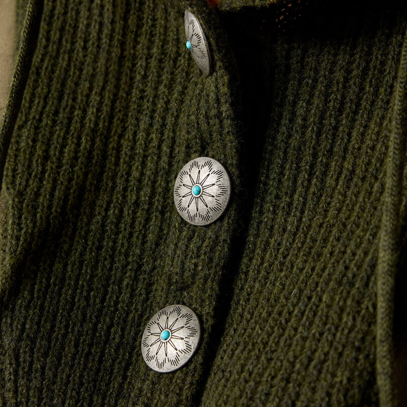 The Bozeman Sweater in Ivy Green by Ariat