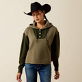 The Bozeman Sweater in Ivy Green by Ariat