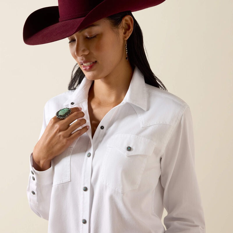 The Silver Horizon Western Snap Shirt by Ariat