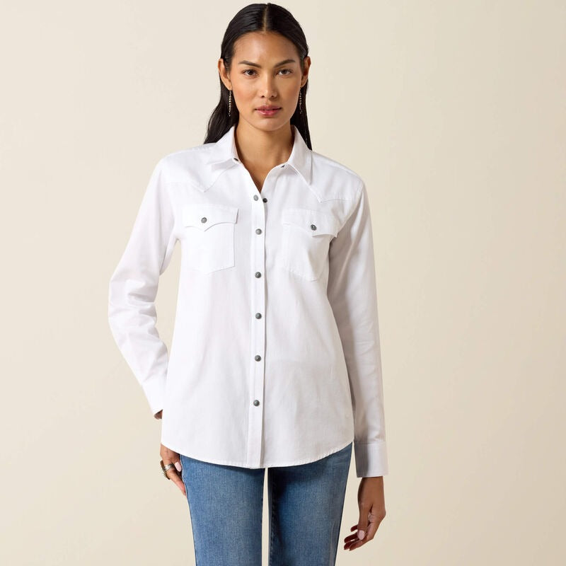 The Silver Horizon Western Snap Shirt by Ariat
