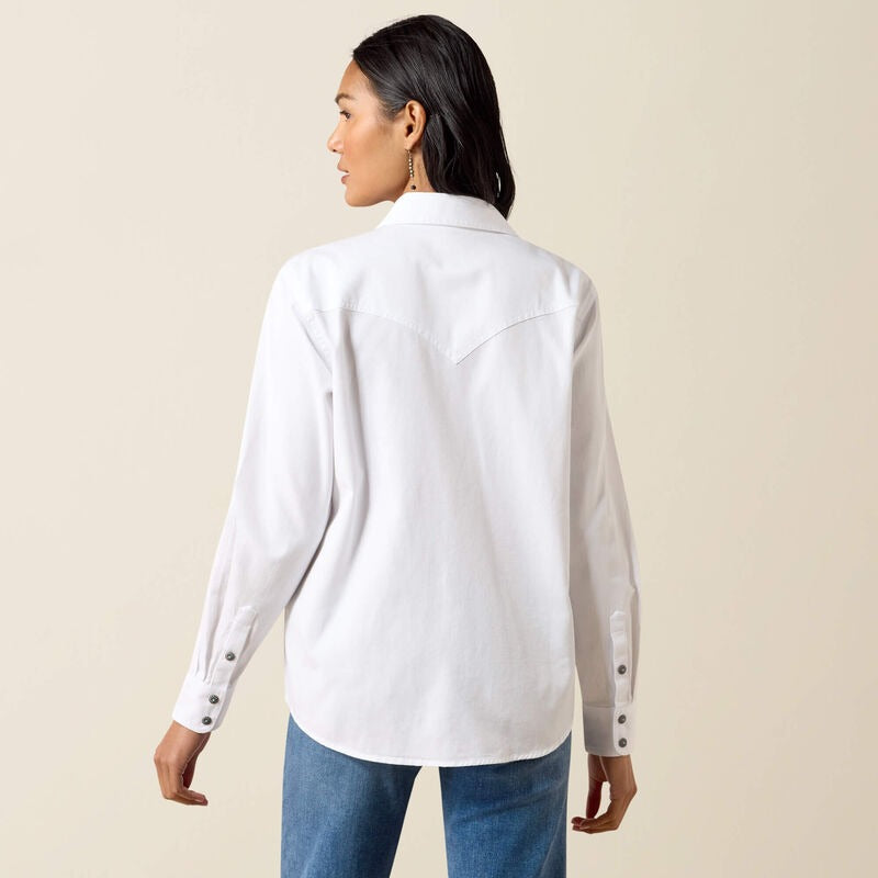 The Silver Horizon Western Snap Shirt by Ariat