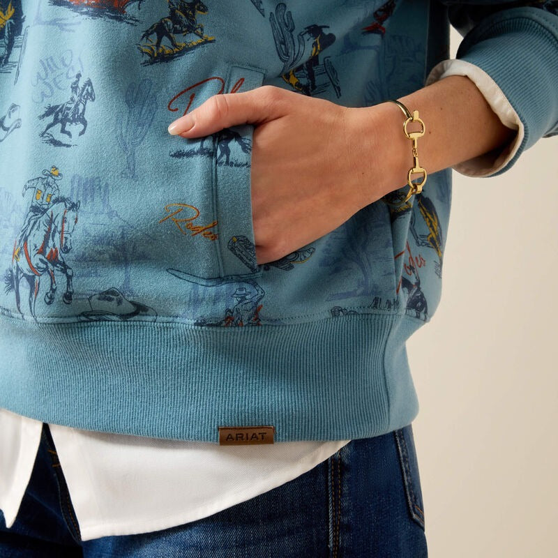 The Painted 1/2 Zip Sweatshirt By Ariat