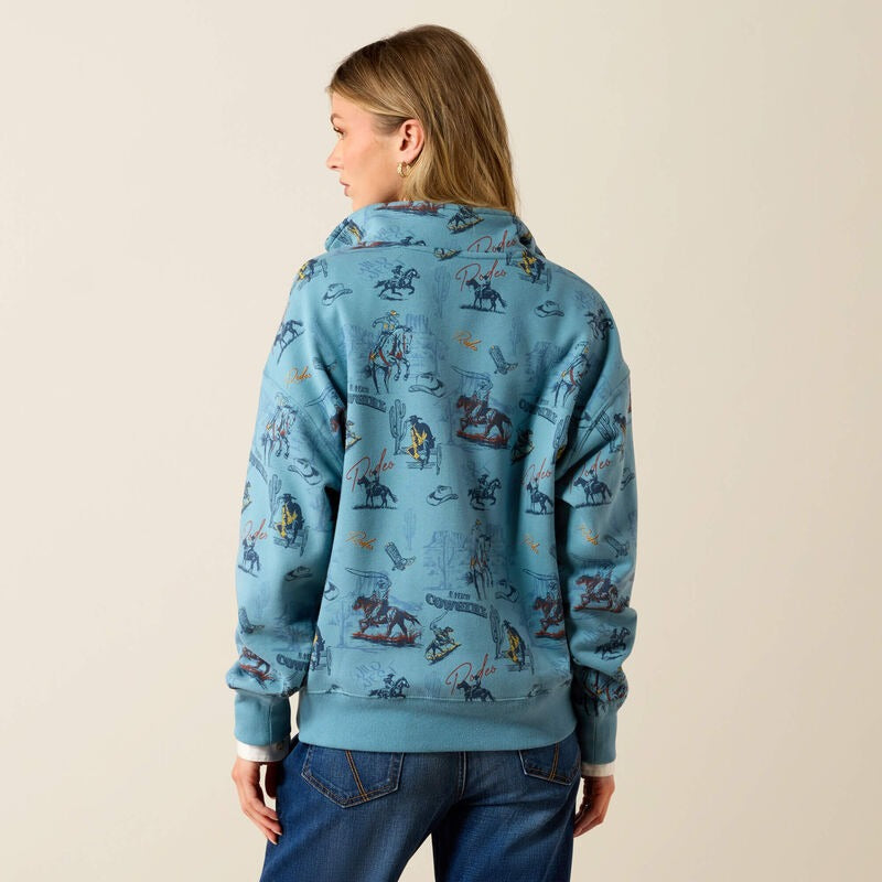 The Painted 1/2 Zip Sweatshirt By Ariat