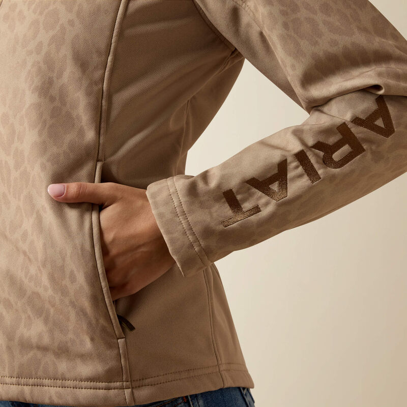 The Faded Leopard Love Softshell Jacket by Ariat