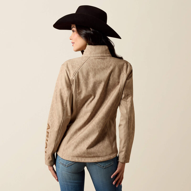 The Faded Leopard Love Softshell Jacket by Ariat