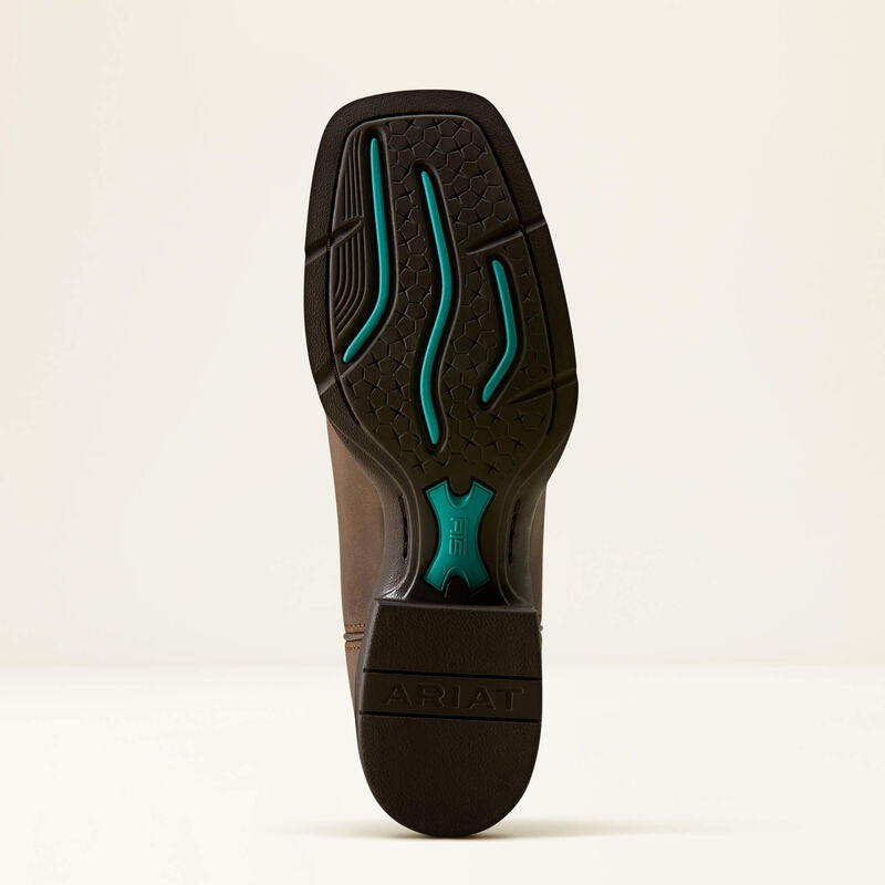 The Dark Cacao Filly Wide Square Toe Boot by ARIAT (B Width)
