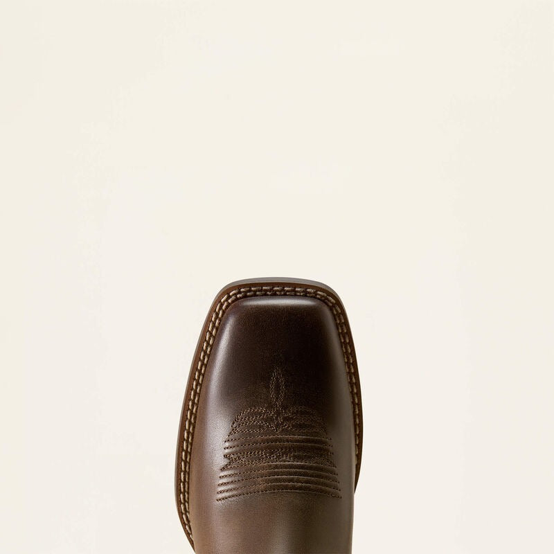 The Dark Cacao Filly Wide Square Toe Boot by ARIAT (B Width)