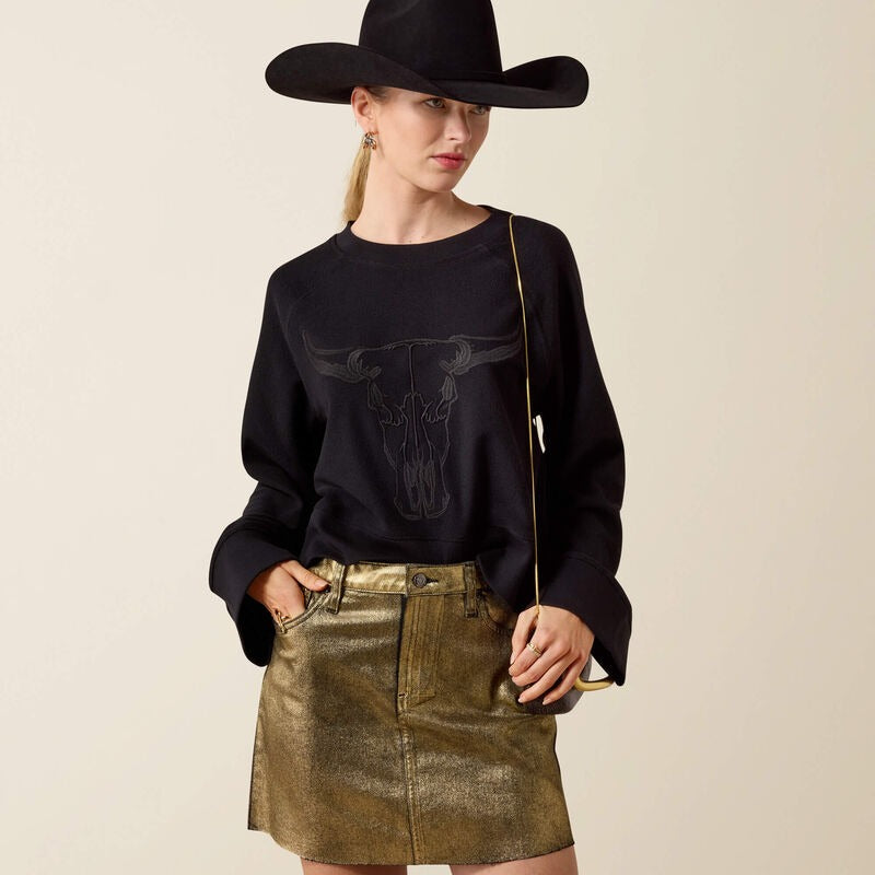 The Steer Statement Sweatshirt Women's Sweatshirt T-Shirt by ARIAT