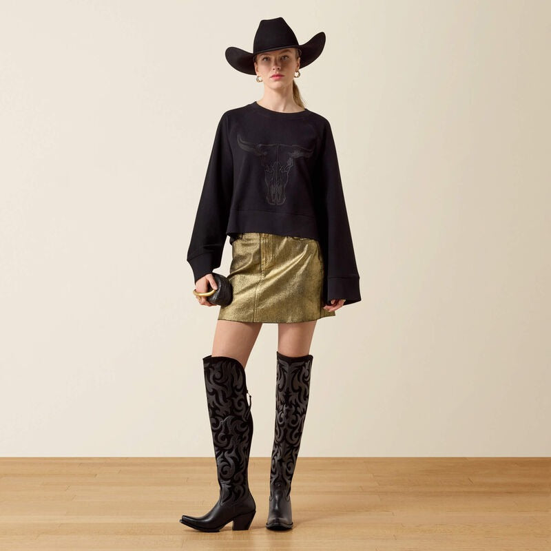 The Steer Statement Sweatshirt Women's Sweatshirt T-Shirt by ARIAT