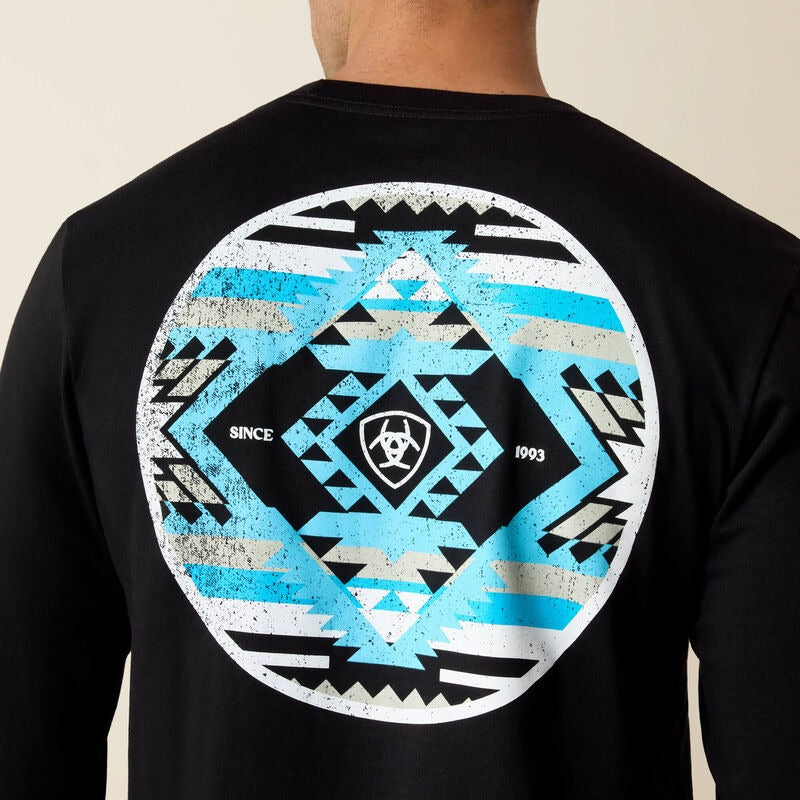 The Desert Wanderer Circle Men's Long Sleeve Shirt by Ariat