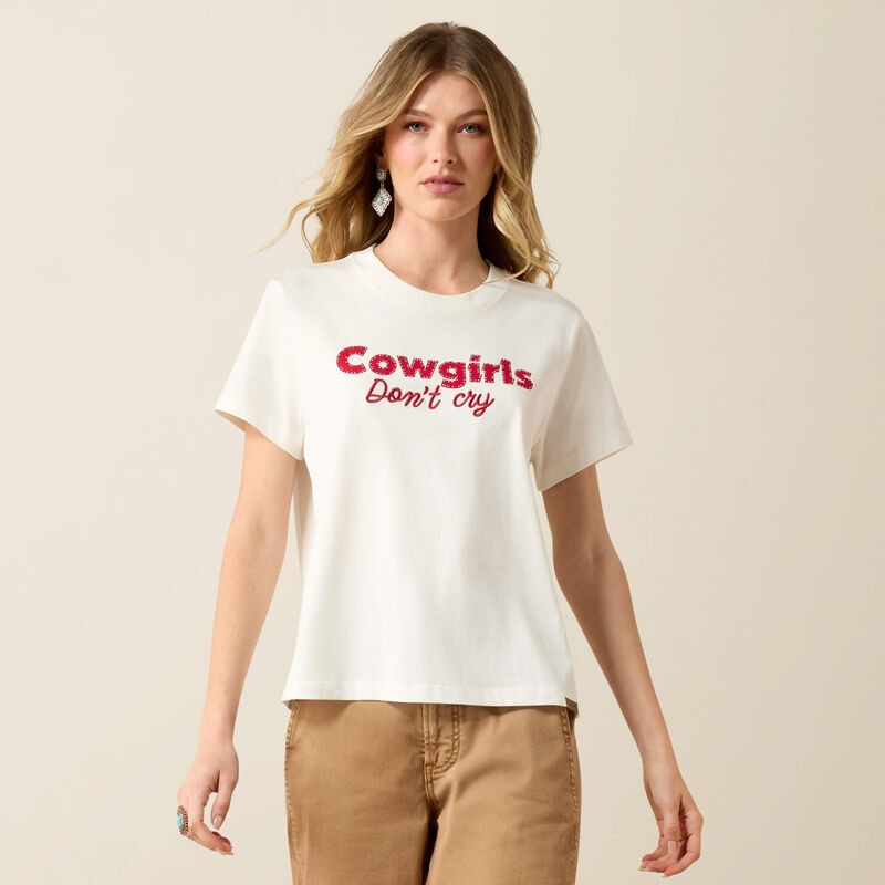 The Cowgirls Don't Cry Women's Tee by Ariat