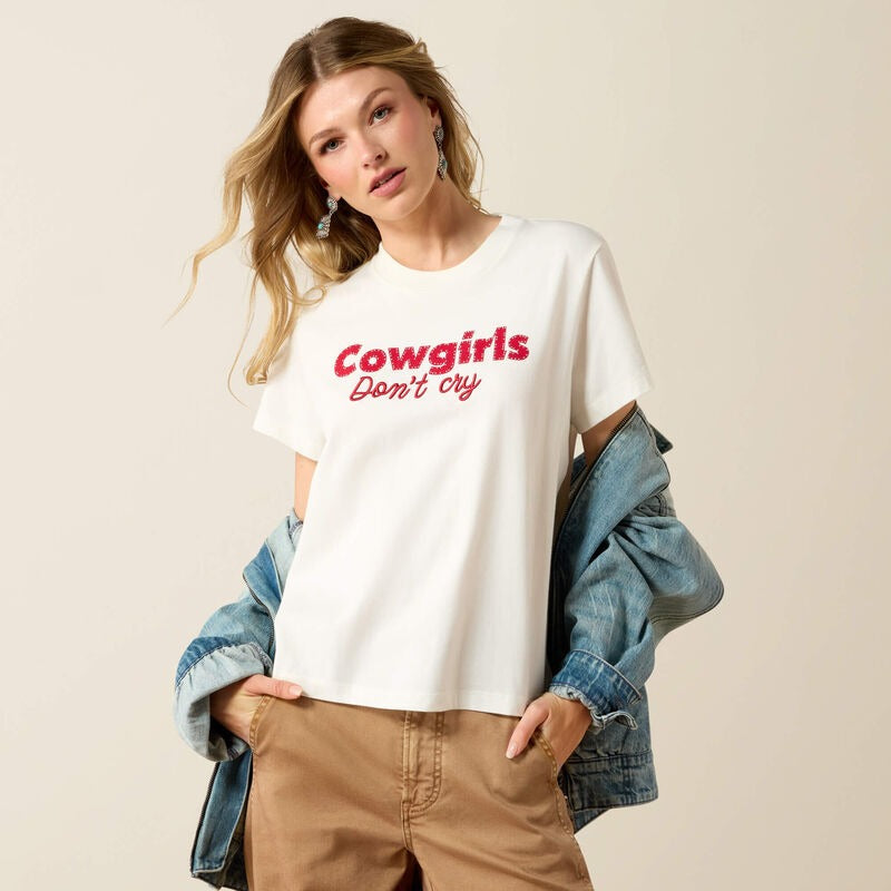 The Cowgirls Don't Cry Women's Tee by Ariat