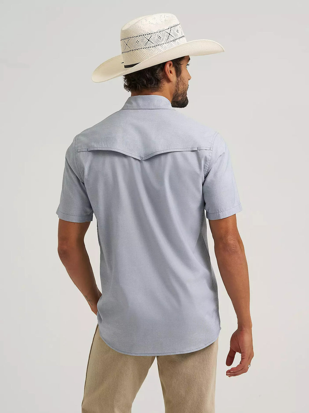 The Bering Sea Short Sleeve Pearl Snap Shirt by Wrangler