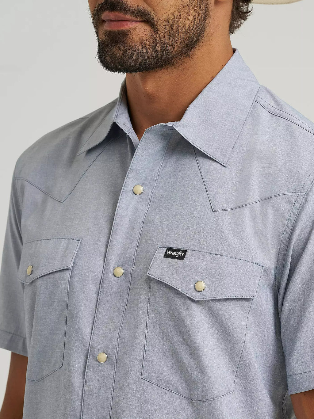 The Bering Sea Short Sleeve Pearl Snap Shirt by Wrangler