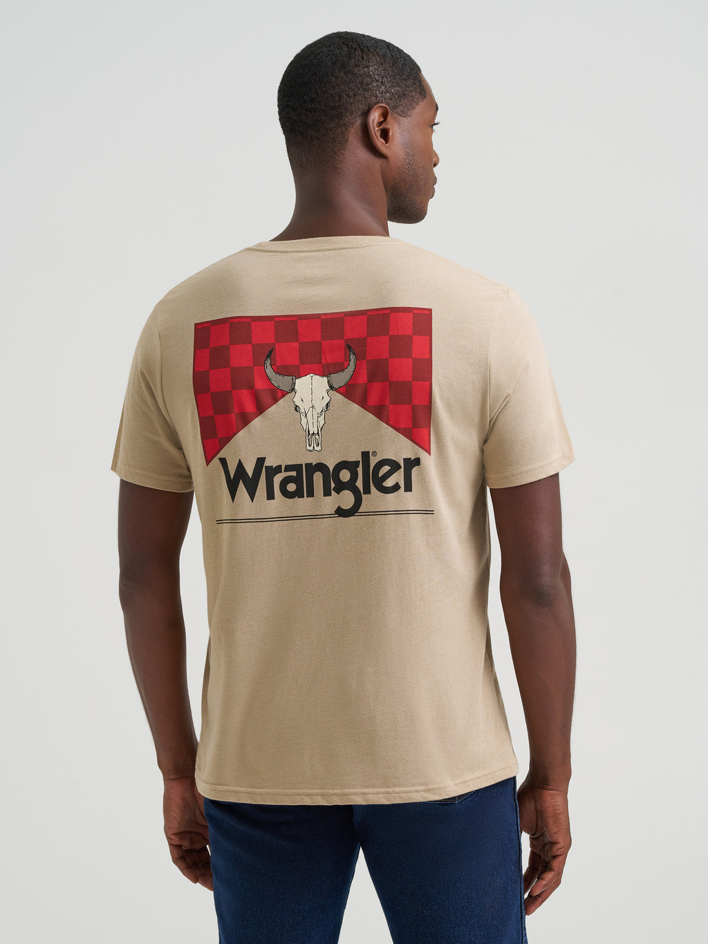 The Steer Skull Tee by Wrangler