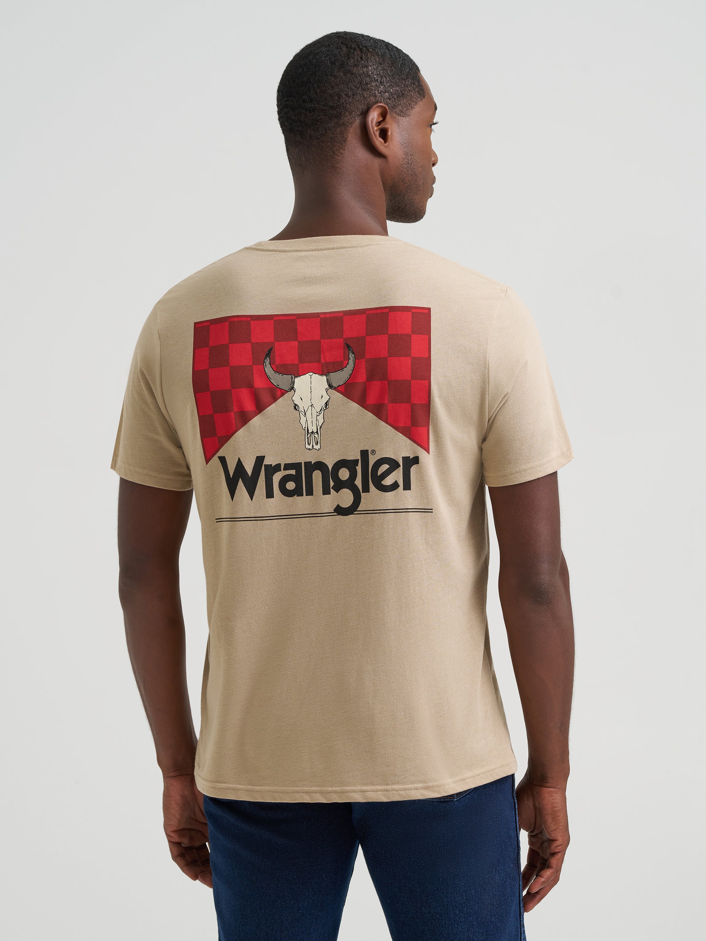 The Steer Skull Tee by Wrangler