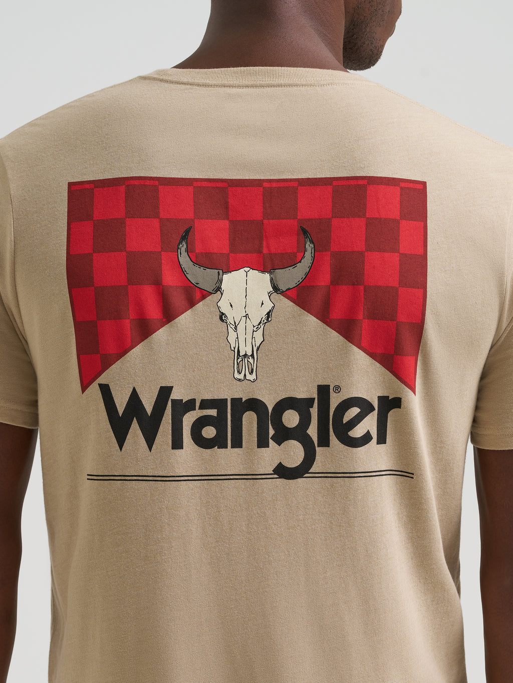 The Steer Skull Tee by Wrangler