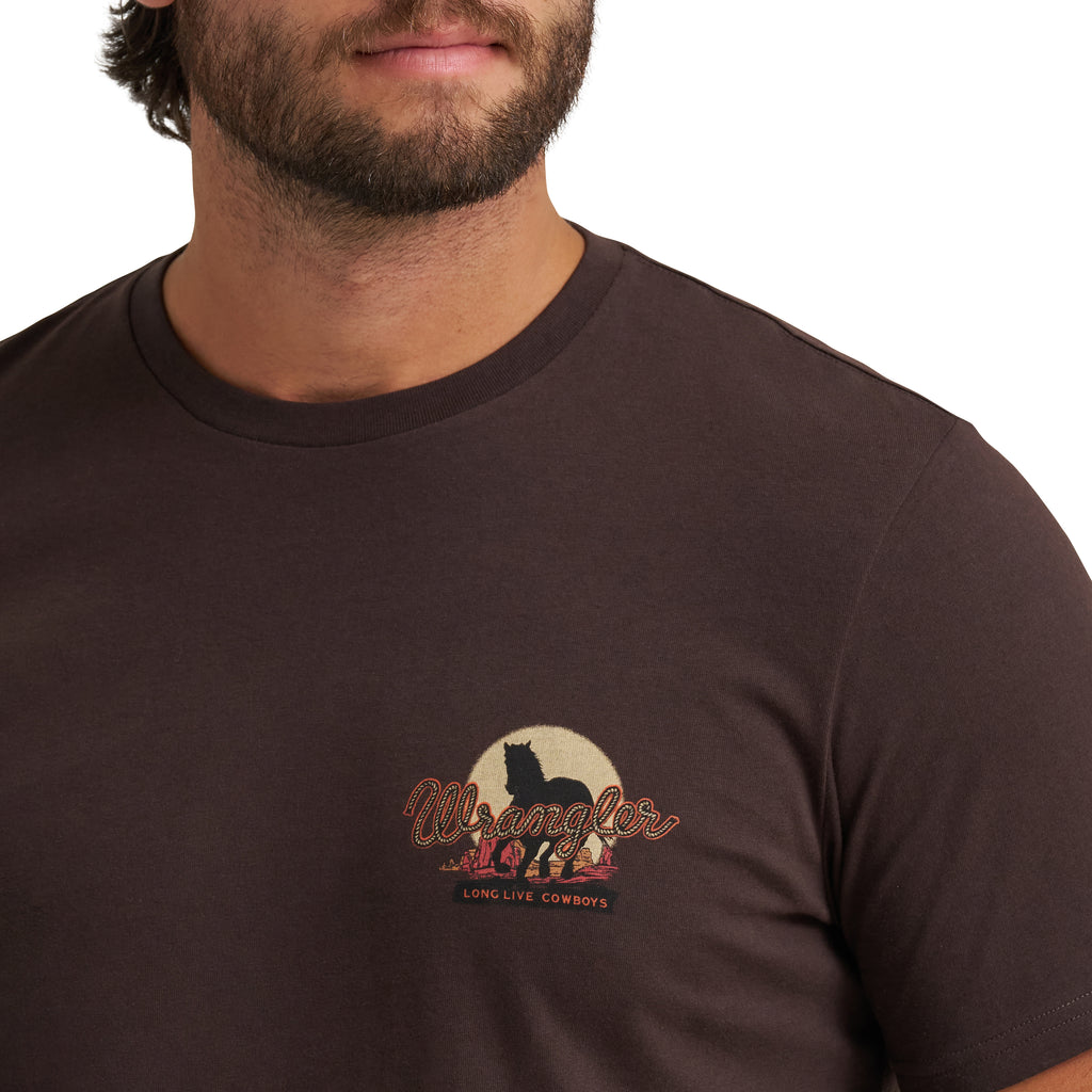 The Long Live Cowboys Tee by Wrangler