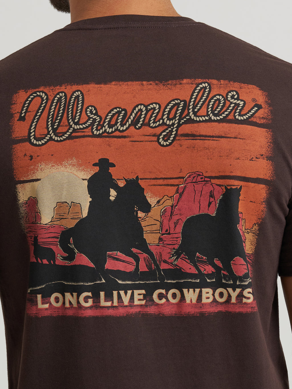 The Long Live Cowboys Tee by Wrangler