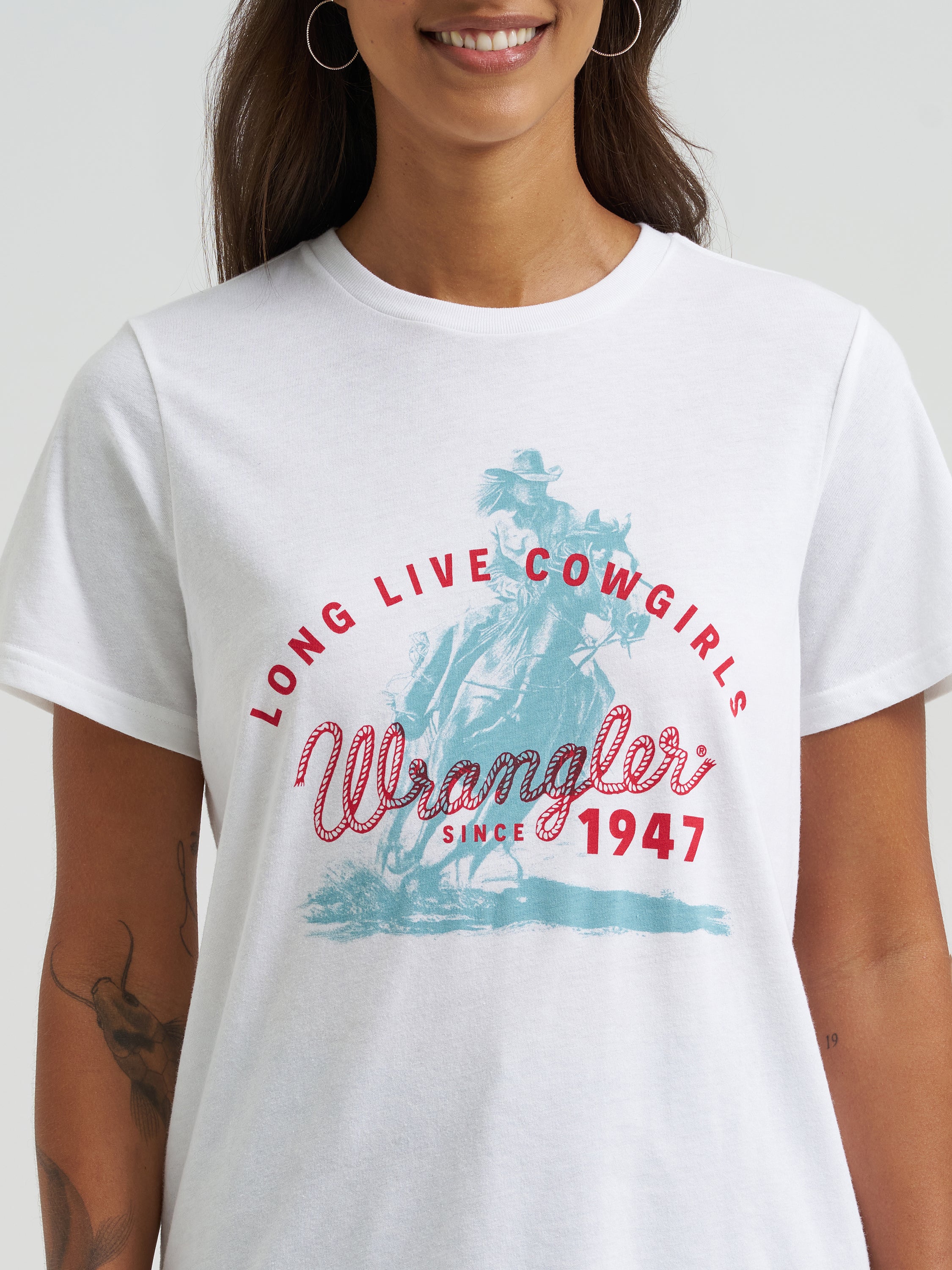 The Long Live Cowgirls Tee by Wrangler