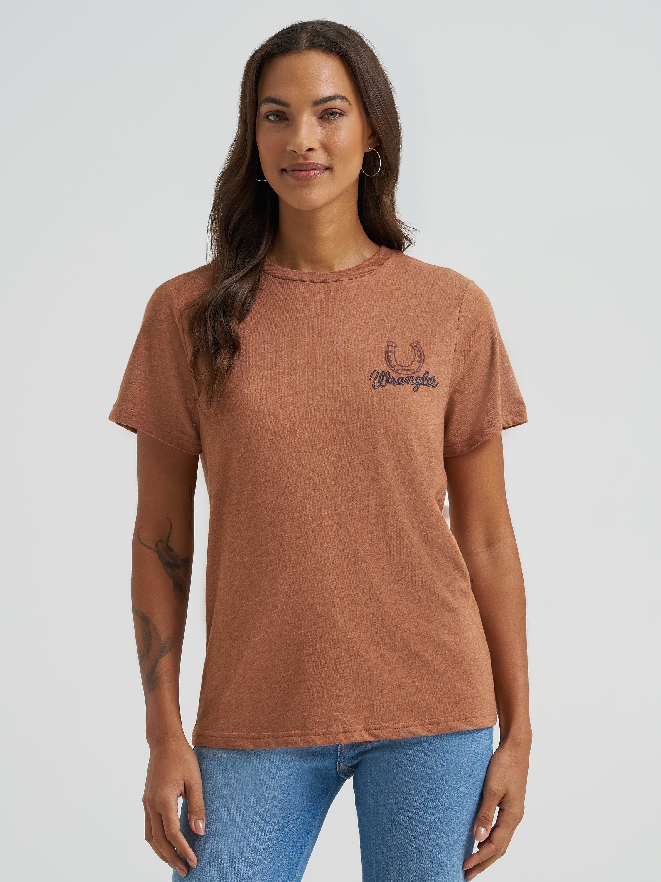 The All Class LL Cowboys Regular Fit Women's Tee by Wrangler