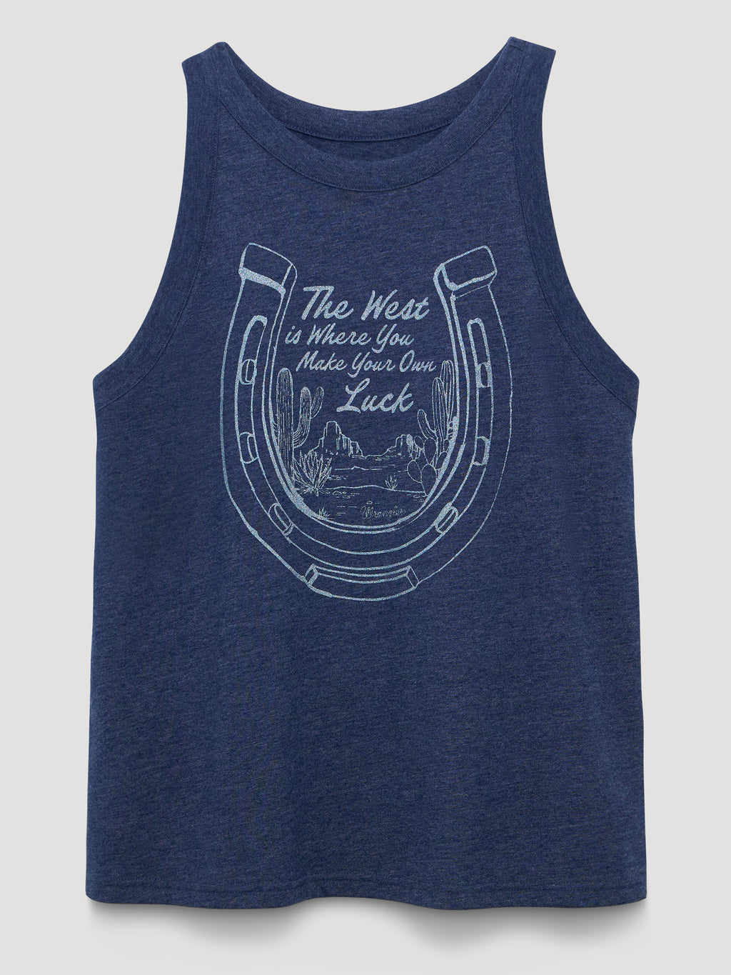 The West Is Where You Make Your Own Luck Tank by Wrangler