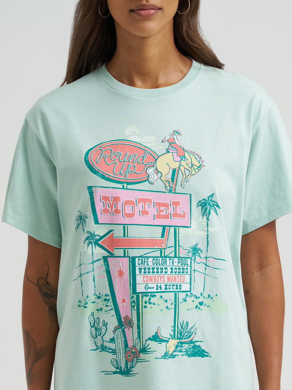 The Round Up Motel Shirt by Wrangler