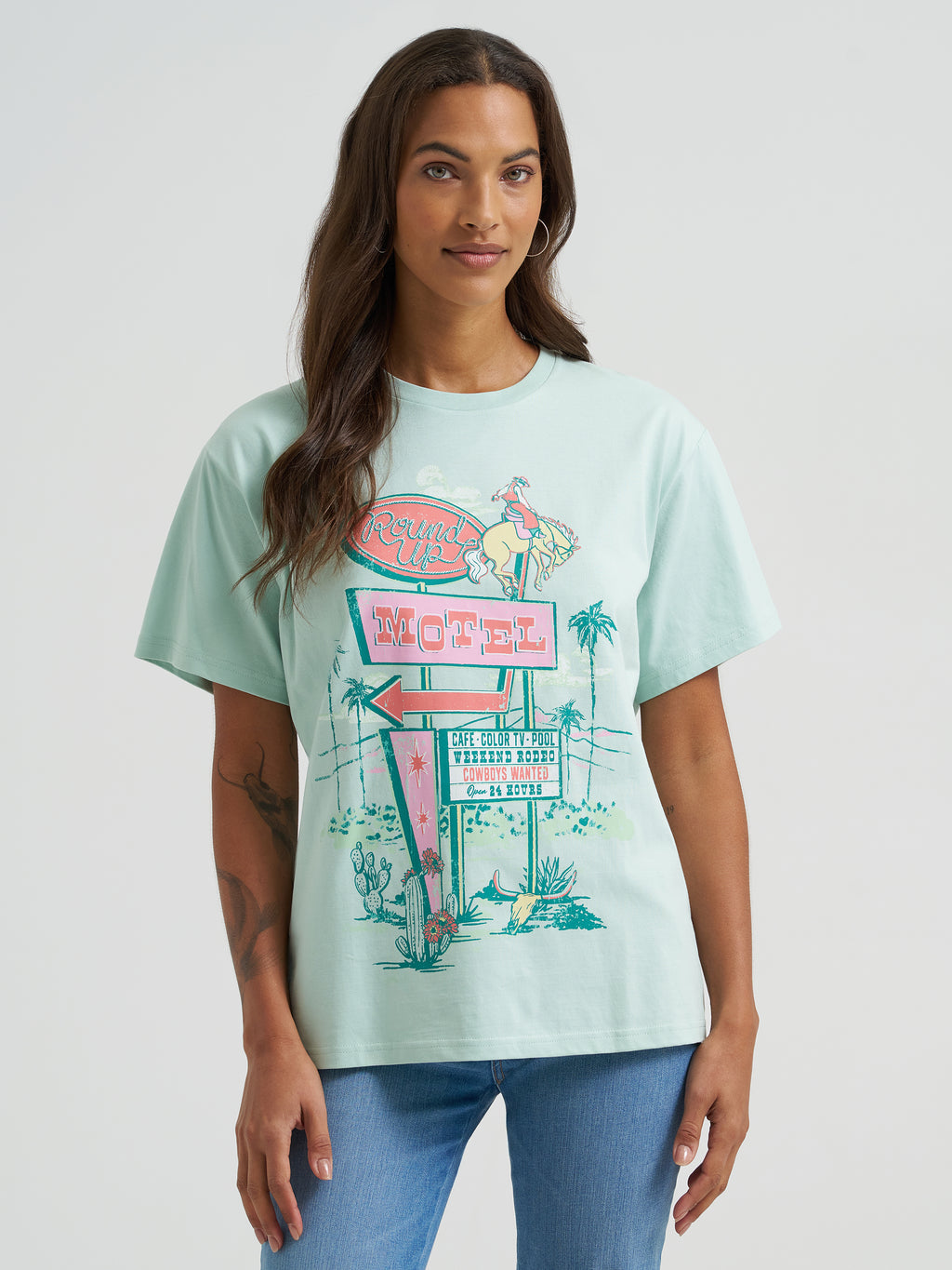 The Round Up Motel Shirt by Wrangler